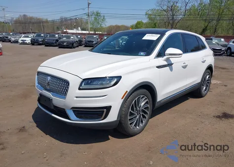 2019 Lincoln Nautilus Reserve из США, поврежденный, VIN 2LMPJ8LP6KBL25157